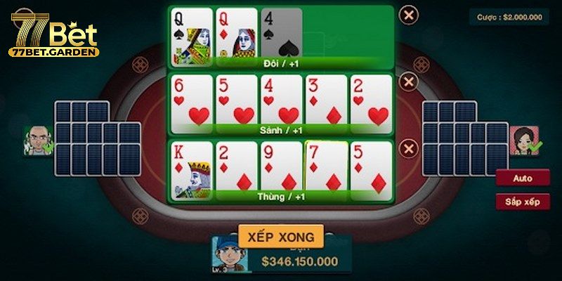 Bí quyết chơi mậu binh thắng lớn tại 77bet